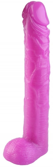 Розовый фаллоимитатор-гигант - 44,5 см. - фото, цены