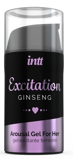 Женский возбуждающий интимный гель Excitation Ginseng - 15 мл. - фото, цены