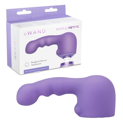 Утяжеленная насадка Ripple Violet для массажера Le Wand - фото, цены