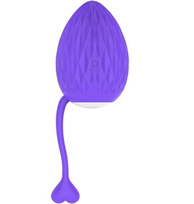 Фиолетовое перезаряжаемое виброяичко iEGG-2 - фото, цены
