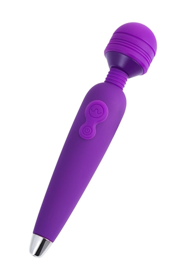 Фиолетовый вибратор-жезл Kily - 18,7 см. - фото, цены