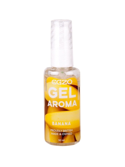 Интимный лубрикант Egzo Aroma с ароматом банана - 50 мл. - фото, цены