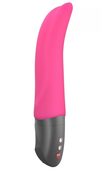 Розовый вибратор с тонким кончиком Diva Dolphin - 19,4 см. - фото, цены