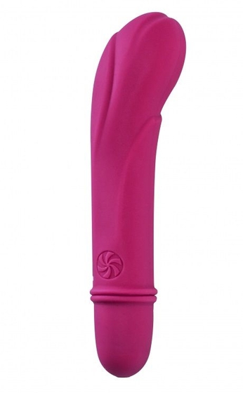 Розовый мини-вибратор Universe Secret Flower - 12,6 см. - фото, цены
