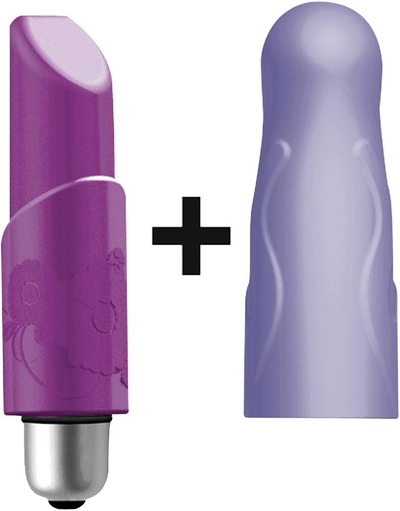 Фиолетовый вибронабор Joystick Ladylike - фото, цены