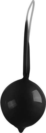 Чёрный вагинальный шарик Geisha Super Ball - фото, цены