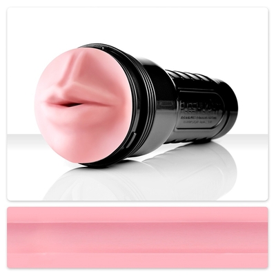 Мастурбатор-ротик Fleshjack - Pink Mouth Original - фото, цены