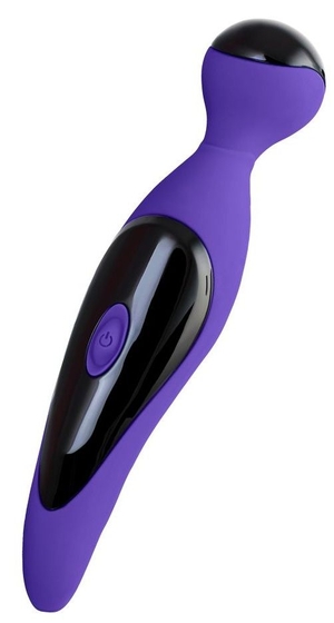 Фиолетовый вибростимулятор Cosmy - 18,3 см. - фото, цены