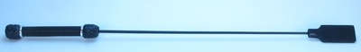 Чёрный профессиональный стек с тисненной ручкой - 73 см. - фото, цены