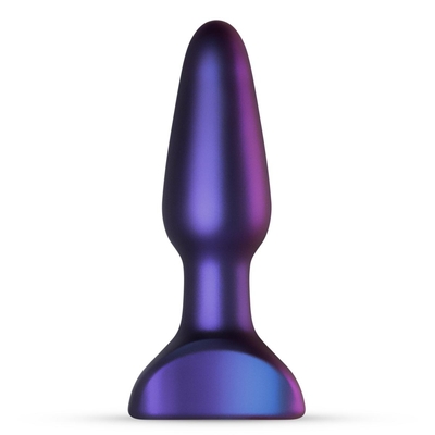 Фиолетовая анальная вибропробка Space Force - 13,9 см. - фото, цены