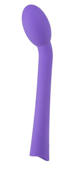 Фиолетовый вибростимулятор G-зоны Hip-G - 20,5 см. - фото, цены