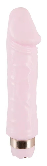 Нежно-розовый вибратор Minivibrator - 16,1 см. - фото, цены
