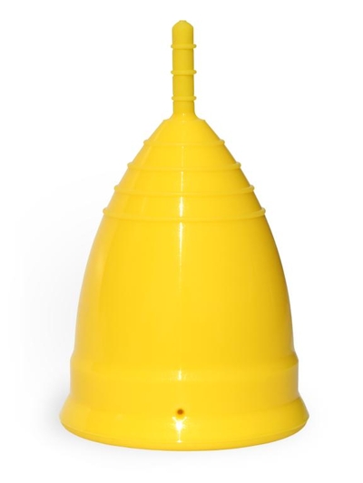 Желтая менструальная чаша OneCUP Classic - размер S - фото, цены
