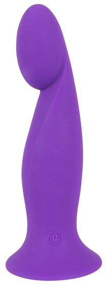 Фиолетовый G-стимулятор с вибрацией Pure Lilac Vibes - 18 см. - фото, цены