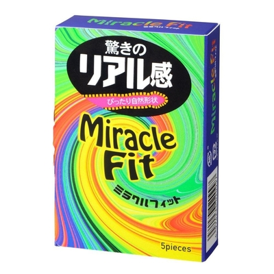 Презервативы Sagami Miracle Fit - 5 шт. - фото, цены