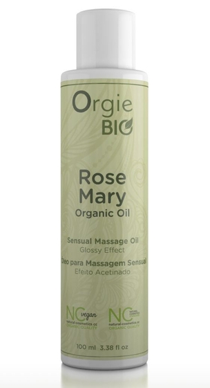 Органическое масло для массажа Orgie Bio Rosemary с ароматом розмарина - 100 мл. - фото, цены
