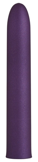Фиолетовый гладкий вибратор Rocket Man - 14 см. - фото, цены