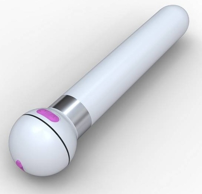 Водонепроницаемый белый вибратор Touch Vibe - 20,5 см. - фото, цены