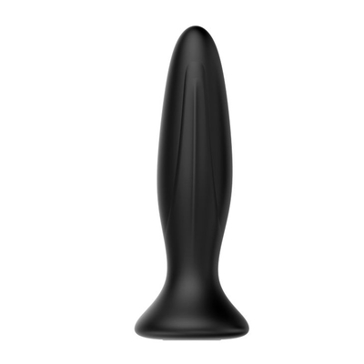 Черная анальная вибропробка Mr Play - 12,8 см. - фото, цены