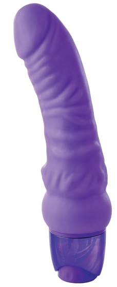 Фиолетовый вибромассажер Classix Mr. Right Vibrator - 18,4 см. - фото, цены