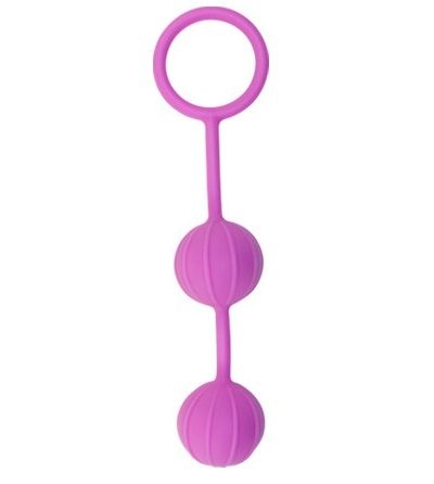 Розовые вагинальные шарики с колечком для извлечения - фото, цены