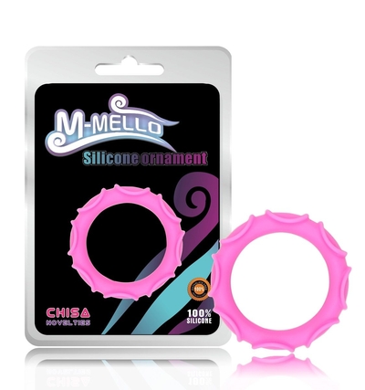 Розовое эрекционное кольцо из силикона Octopus Ring - фото, цены