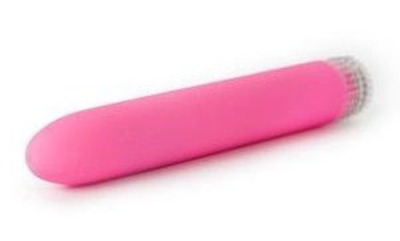 Розовый классический вибромассажер Climax Smooth - 15,2 см. - фото, цены