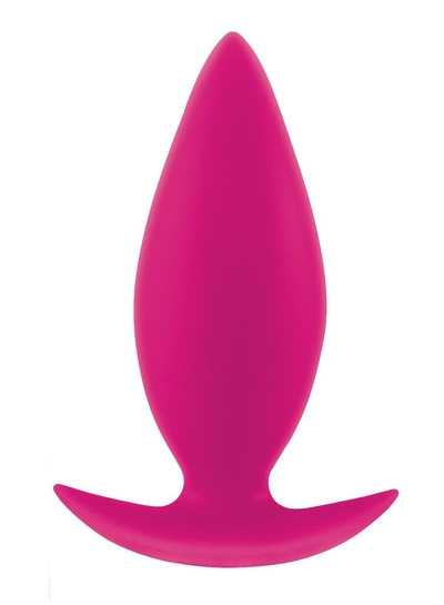Розовая анальная пробка для ношения Inya Spades Medium - 10,2 см. - фото, цены