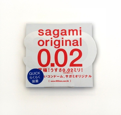 Ультратонкий презерватив Sagami Original 0.02 Quick - 1 шт. - фото, цены