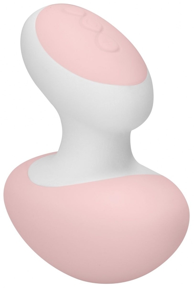 Розовый клиторальный массажер Lovebug - фото, цены