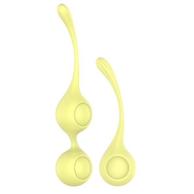 Набор желтых вагинальных шариков Lemon Squeeze - фото, цены