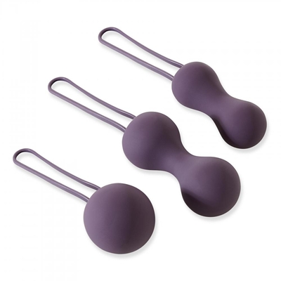Набор фиолетовых вагинальных шариков Je Joue Ami - фото, цены