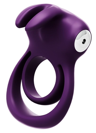 Фиолетовое эрекционное кольцо VeDO Thunder Bunny - фото, цены