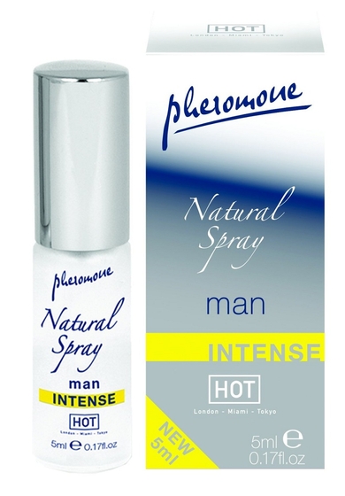 Мужской спрей с феромонами Natural Spray Intense - 5 мл. - фото, цены