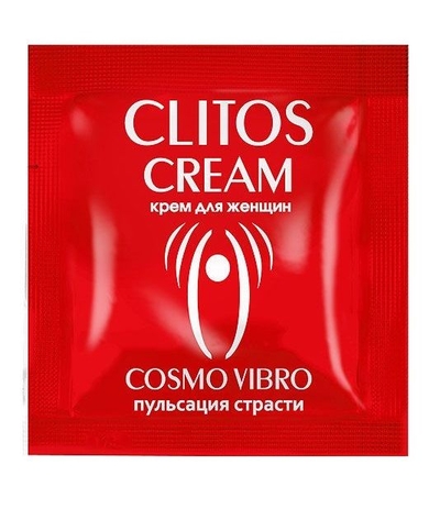 Саше возбуждающего крема для женщин Clitos Cream - 1,5 гр. - фото, цены