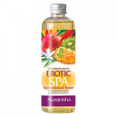 Массажное масло для тела Erotic Spa Тропический букет - 150 мл. - фото, цены