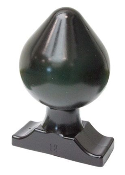 Огромная анальная пробка All Black Raymond Butt Plug - 22 см. - фото, цены