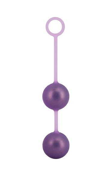 Вагинальные шарики в силиконовой оболочке Weighted Kegel Balls - фото, цены