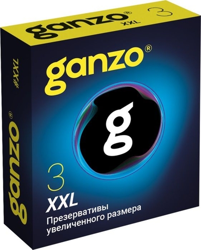 Презервативы увеличенного размера Ganzo Xxl - 3 шт. - фото, цены