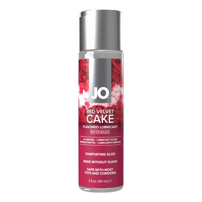 Лубрикант на водной основе Jo H2o Red Velvet Cake Flavored Lubricant - 60 мл. - фото, цены