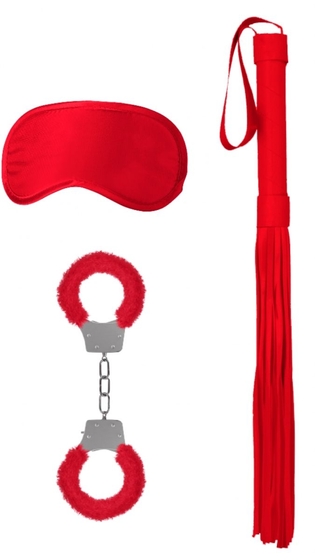 Красный набор для бондажа Introductory Bondage Kit №1 - фото, цены