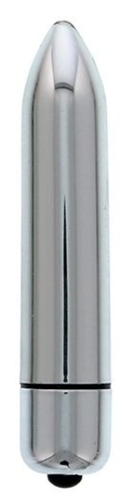 Серебристый мини-вибратор Climax Bullet - 8,5 см. - фото, цены