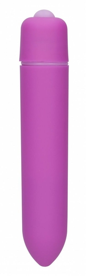 Фиолетовая вибропуля Speed Bullet - 9,3 см. - фото, цены