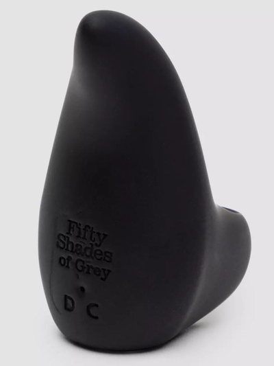 Черный вибратор на палец Sensation Rechargeable Finger Vibrator - фото, цены