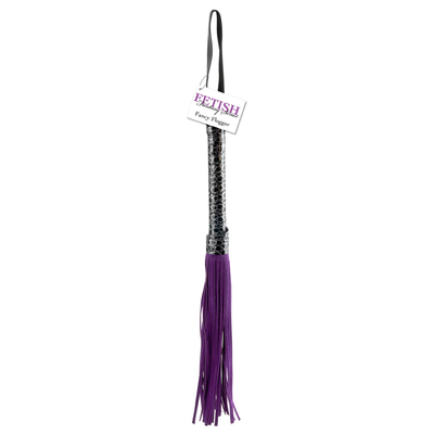 Фиолетовая плетка Designer Flogger - 41 см. - фото, цены