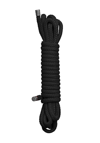 Черная веревка для бандажа Japanese rope - 10 м. - фото, цены