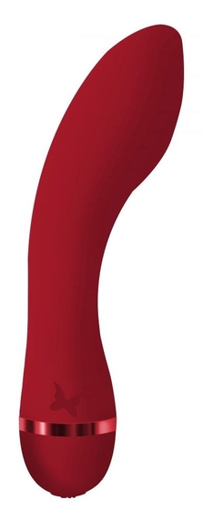 Красный вибратор Fantasy Foxy - 15,7 см. - фото, цены