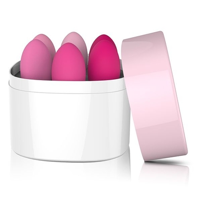 Набор из 6 розовых вагинальных шариков FemmeFit Pelvic Muscle Training Set - фото, цены