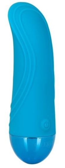 Голубой мини-вибратор Tremble Tickle - 12,75 см. - фото, цены