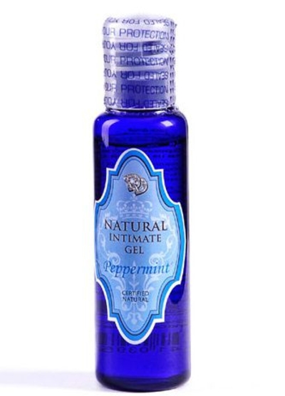 Лубрикант на водной основе Peppermint Natural Intimate Gel - 50 мл. - фото, цены